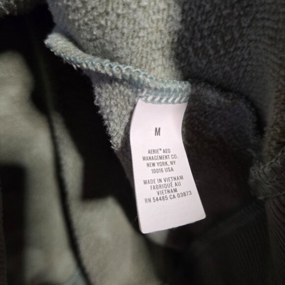 Aerie Tie-Dye Hoodie & Joggers Lounge Set – Size Medium – Sage Green - Picture 6 of 11